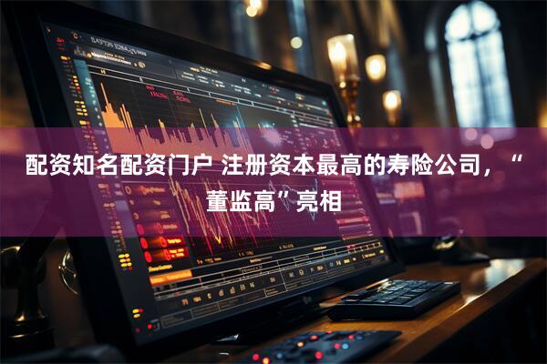 配资知名配资门户 注册资本最高的寿险公司，“董监高”亮相